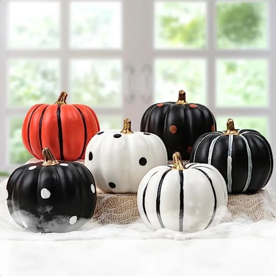 Halloween Pumpkin Decorations Set
