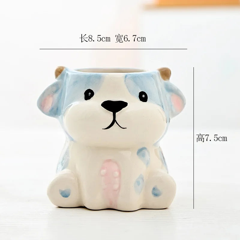 Cartoon Ceramic Flowerpot