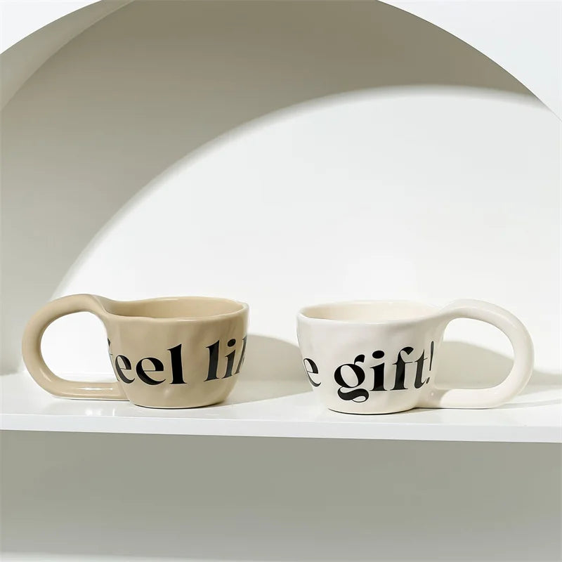 Alphabet Ceramic Mug