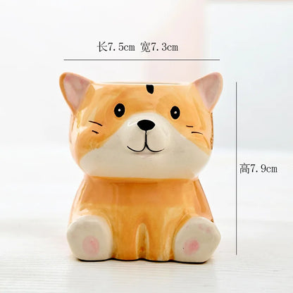 Cartoon Ceramic Flowerpot