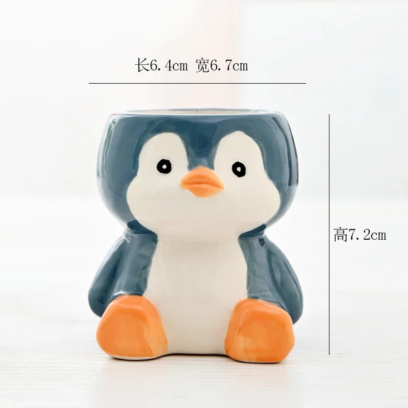 Cartoon Ceramic Flowerpot