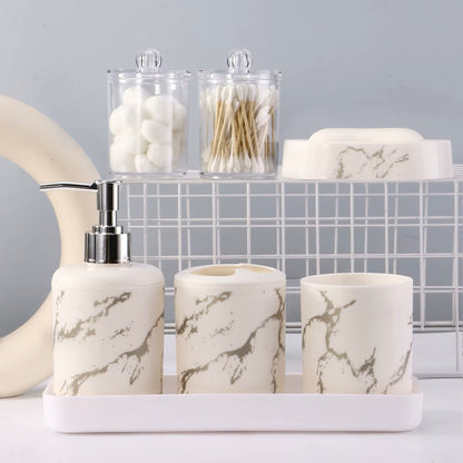 Marble Bathroom Set