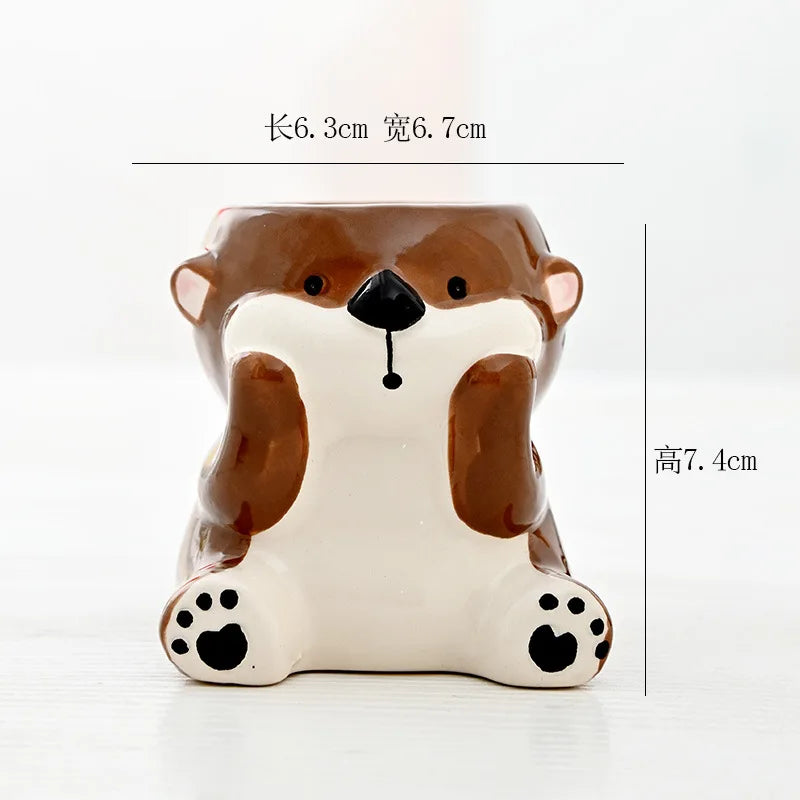 Cartoon Ceramic Flowerpot