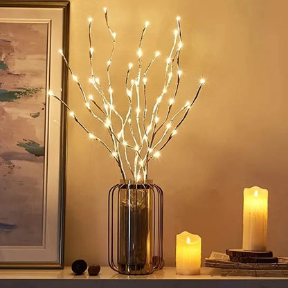 LED Birch Branch Lights