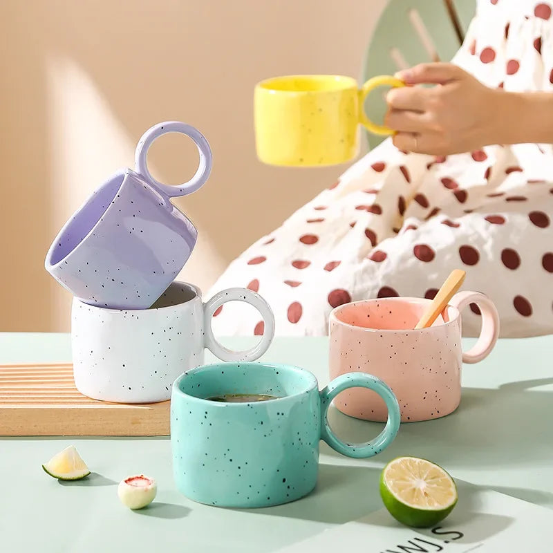 Ceramic Splash Ink Cup