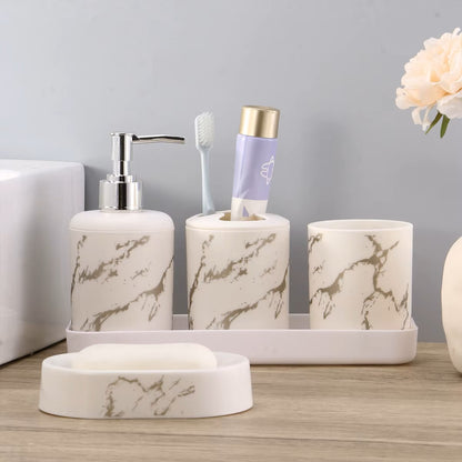 Marble Bathroom Set