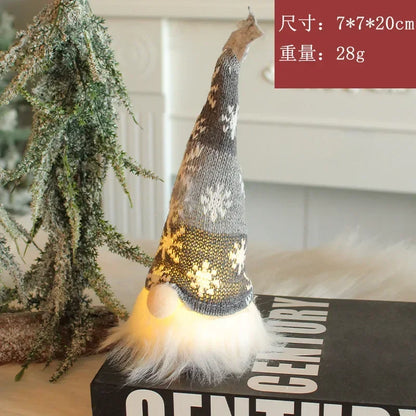 Christmas LED Gnome Plush