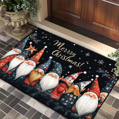 Christmas Entry Door Mat