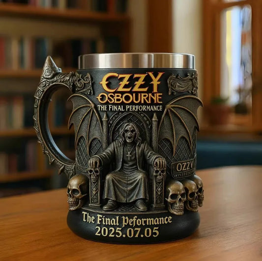 Ozzy Osbourne Skull Mug