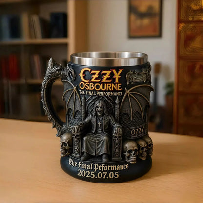 Ozzy Osbourne Skull Mug