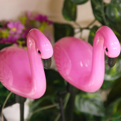 Solar Flamingo Light