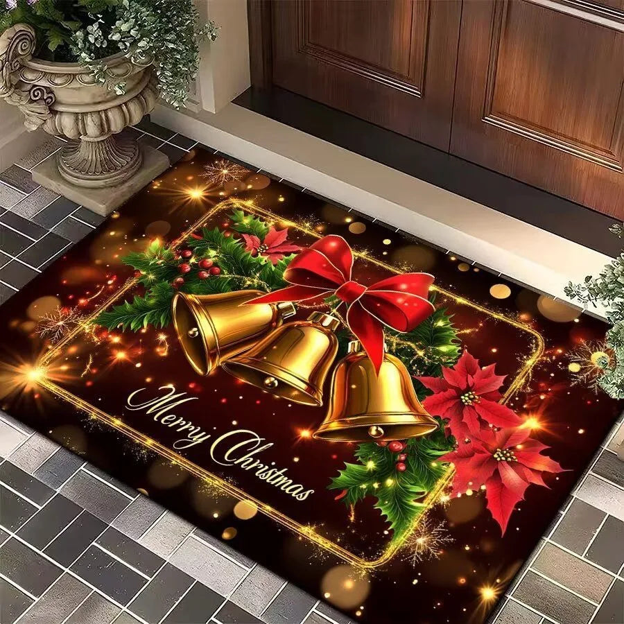 Christmas Entry Door Mat