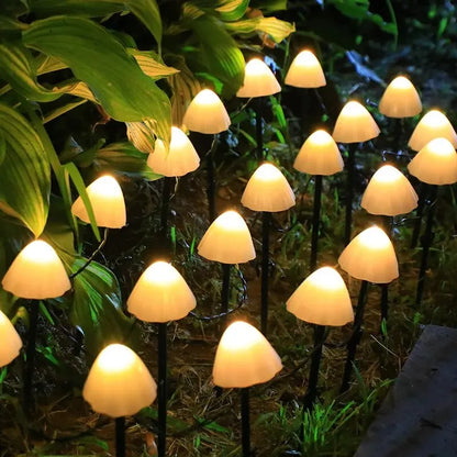 Solar Mushroom Lights
