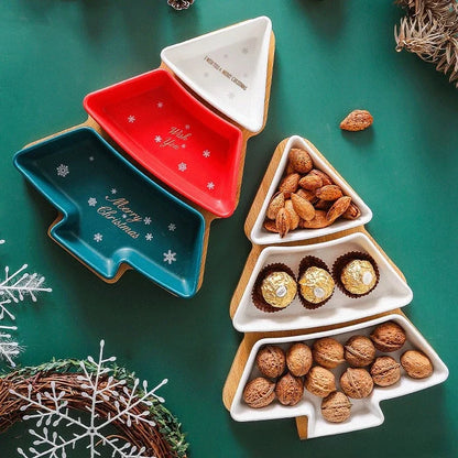 Christmas Tree Serving Set