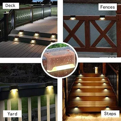 Solar LED Step Lights