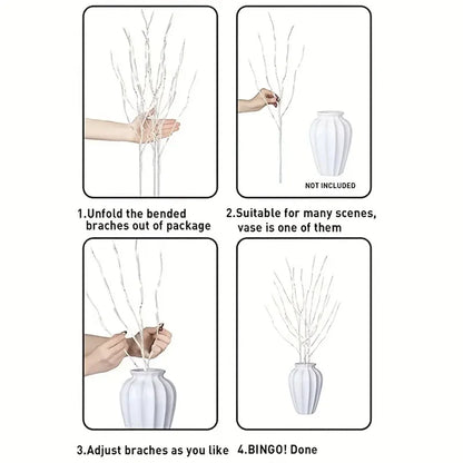 LED Birch Branch Lights