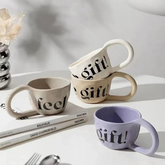 Alphabet Ceramic Mug