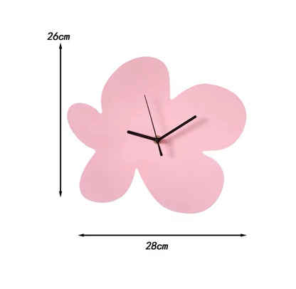 Nordic Wall Flower Clock