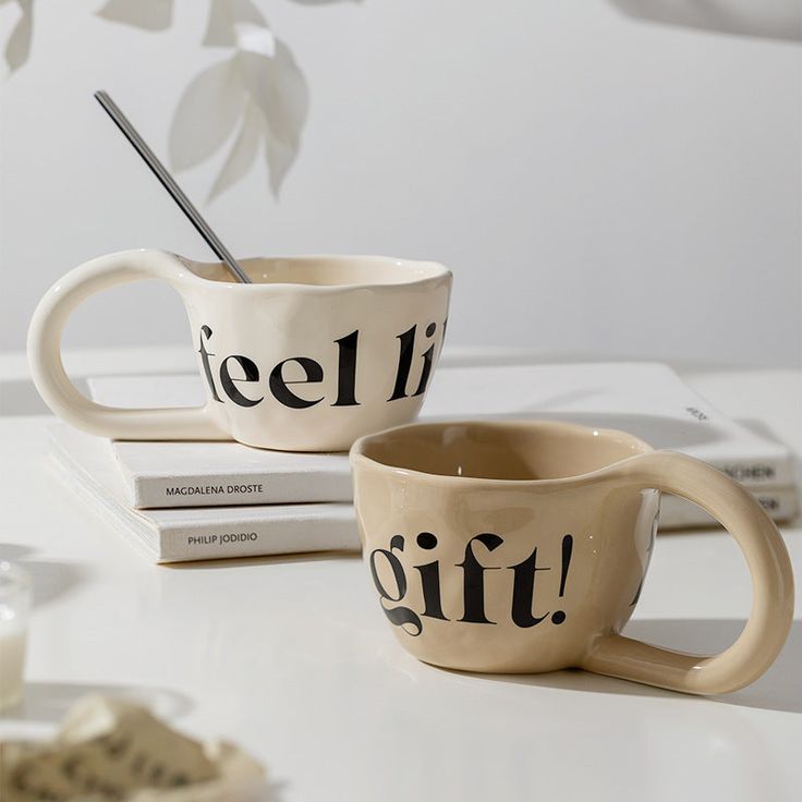 Alphabet Ceramic Mug