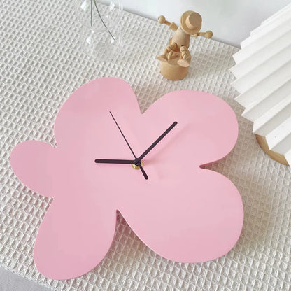 Nordic Wall Flower Clock